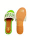 TENNIS CLUB RAFFIA CROCHET RESORT SLIDES