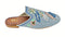 MEADOW BEADED SLIPPERS WITH FLOWER PATTERN