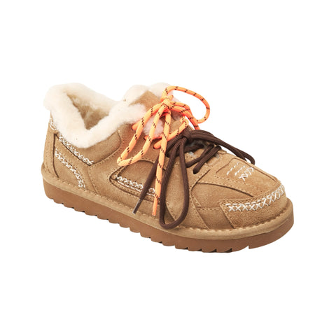 MAMMOTH SNEAKER TOBACCO SUEDE