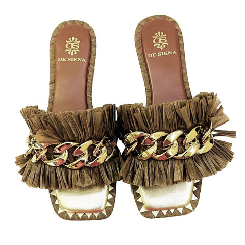 DONATA BROWN FLATS