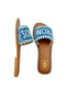 MYKONOS BEADED DÉGRADÉ RESORT SLIDES