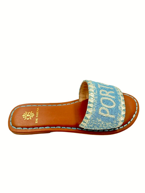 PORTOFINO BEADED DÉGRADÉ RESORT SLIDES