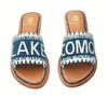 LAKE COMO BEADED DÉGRADÉ RESORT SLIDES