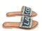 LAKE COMO BEADED DÉGRADÉ RESORT SLIDES