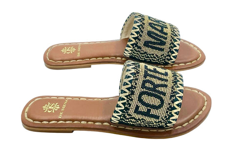 FORTE DEI MARMI BEADED DÉGRADÉ RESORT SLIDES