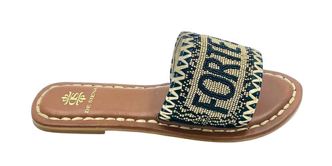 FORTE DEI MARMI BEADED DÉGRADÉ RESORT SLIDES