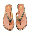 SAINT TROPEZ BEADED DÉGRADÉ RESORT FLIP FLOPS