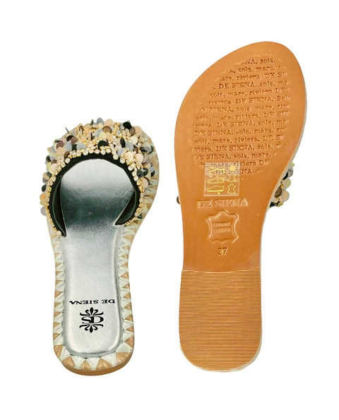 CHANELLE EMBELLISHED SLIDES