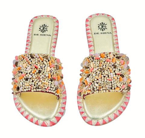 CHANELLE EMBELLISHED SLIDES