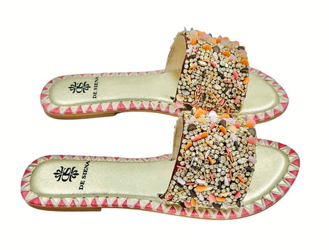 CHANELLE EMBELLISHED SLIDES