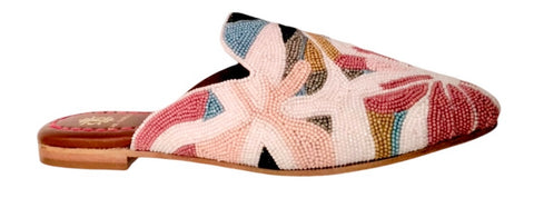 ALEXA BEADED FLOWER PATTERN LOAFER
