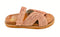 ZOEY WOVEN RAFFIA FUSSBETT WITH STRAP