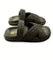 ZOEY WOVEN RAFFIA FUSSBETT WITH STRAP