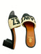 SAINT TROPEZ RAFFIA CROCHET RESORT HEELS