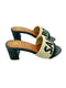 SAINT TROPEZ RAFFIA CROCHET RESORT HEELS