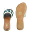SAINT TROPEZ RAFFIA CROCHET RESORT SLIDES