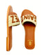 SAINT TROPEZ RAFFIA CROCHET RESORT SLIDES