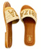 IBIZA RAFFIA CROCHET RESORT SLIDES