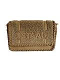 GSTAAD | ECO FUR | TAUPE FLAP BAG