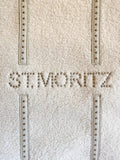 ST.MORITZ OFF WHITE SHOPPING BAG