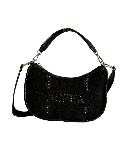 ASPEN BLACK CROSS BODY BAG